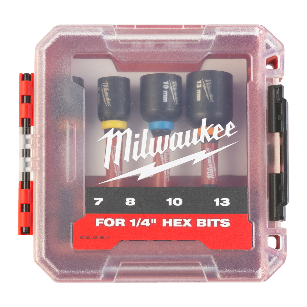 SHOCKWAVE Steckschl. 1/4" Set 4tlg. 7,0/8,0/10/13 mm