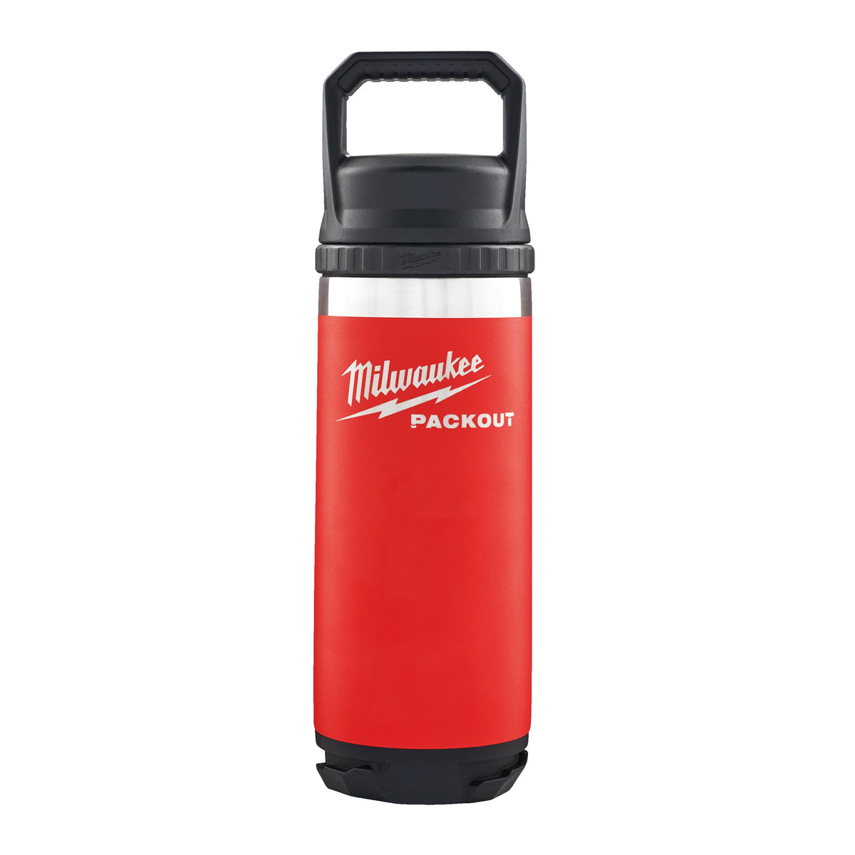 Thermosflasche m.Schraubdeckel PACKOUT rot 530 ml