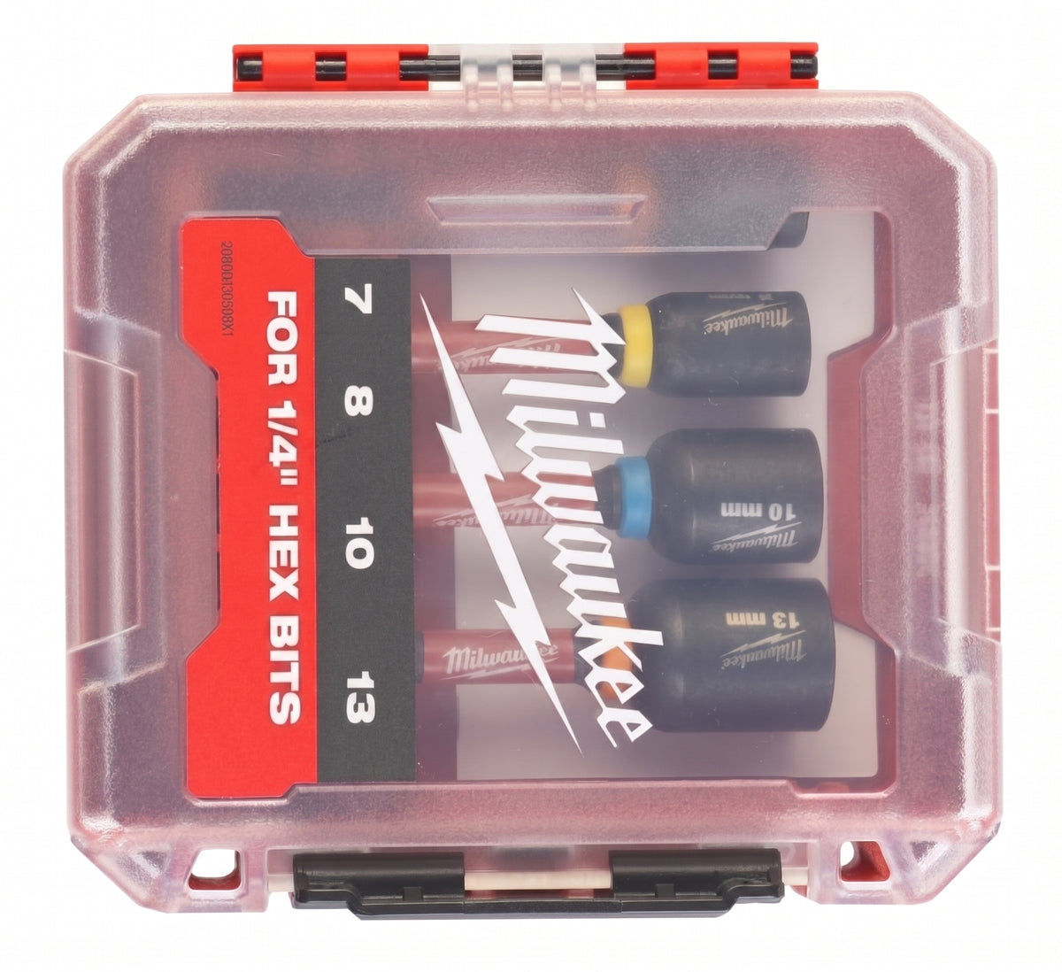 Magnet Steckschl. Set 1/4" 7/8, 8/10, 10/13 mm SHOCKWAVE