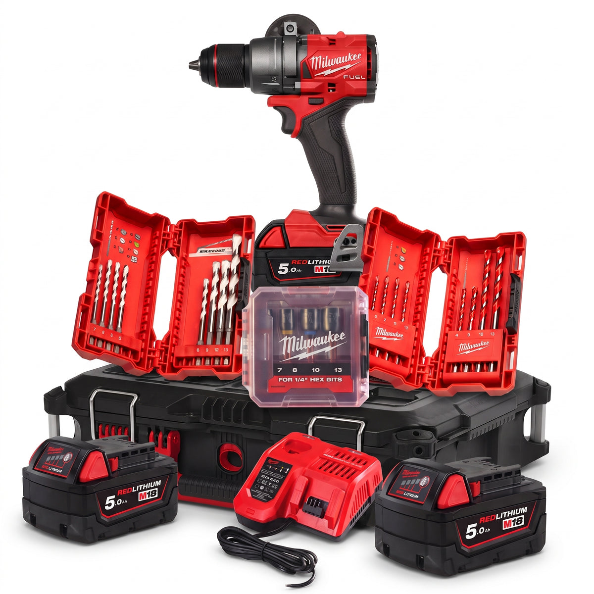 Akku-Schlagbohrschrauber-Set M18 FPD3100P-502P