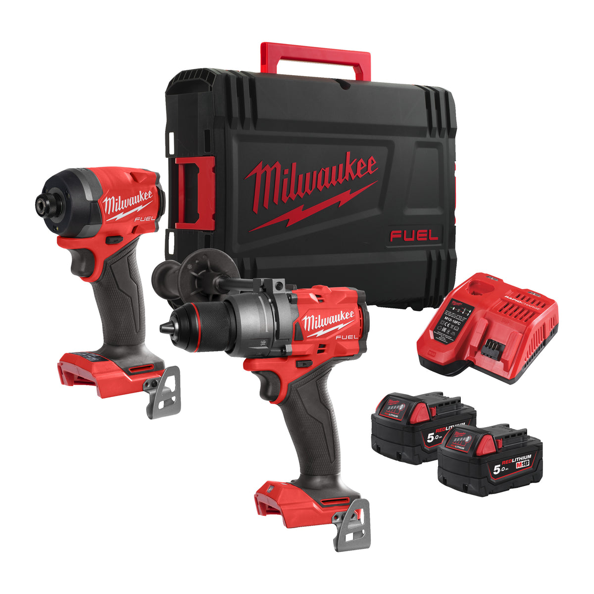 Milwaukee M18 FUEL™ Akku-Werkzeug-Set 2-teilig Powerpack M18FPP2A3