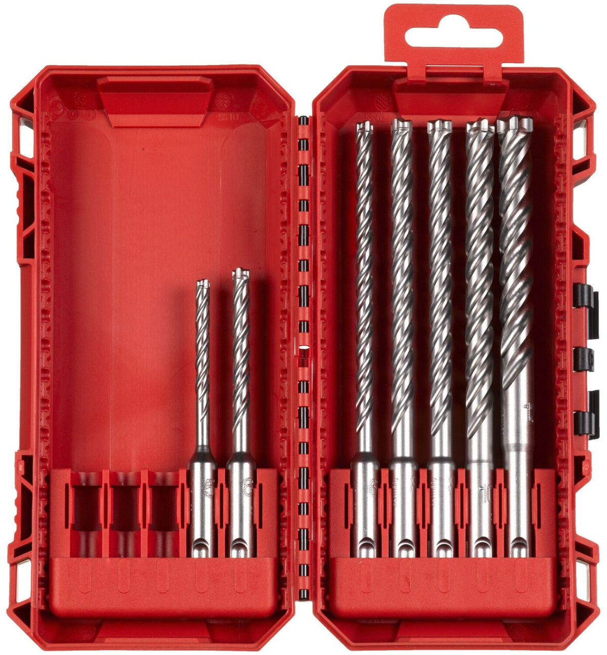Hammerbohrer SDS-plus MX4 Set 7tlg. Kassette