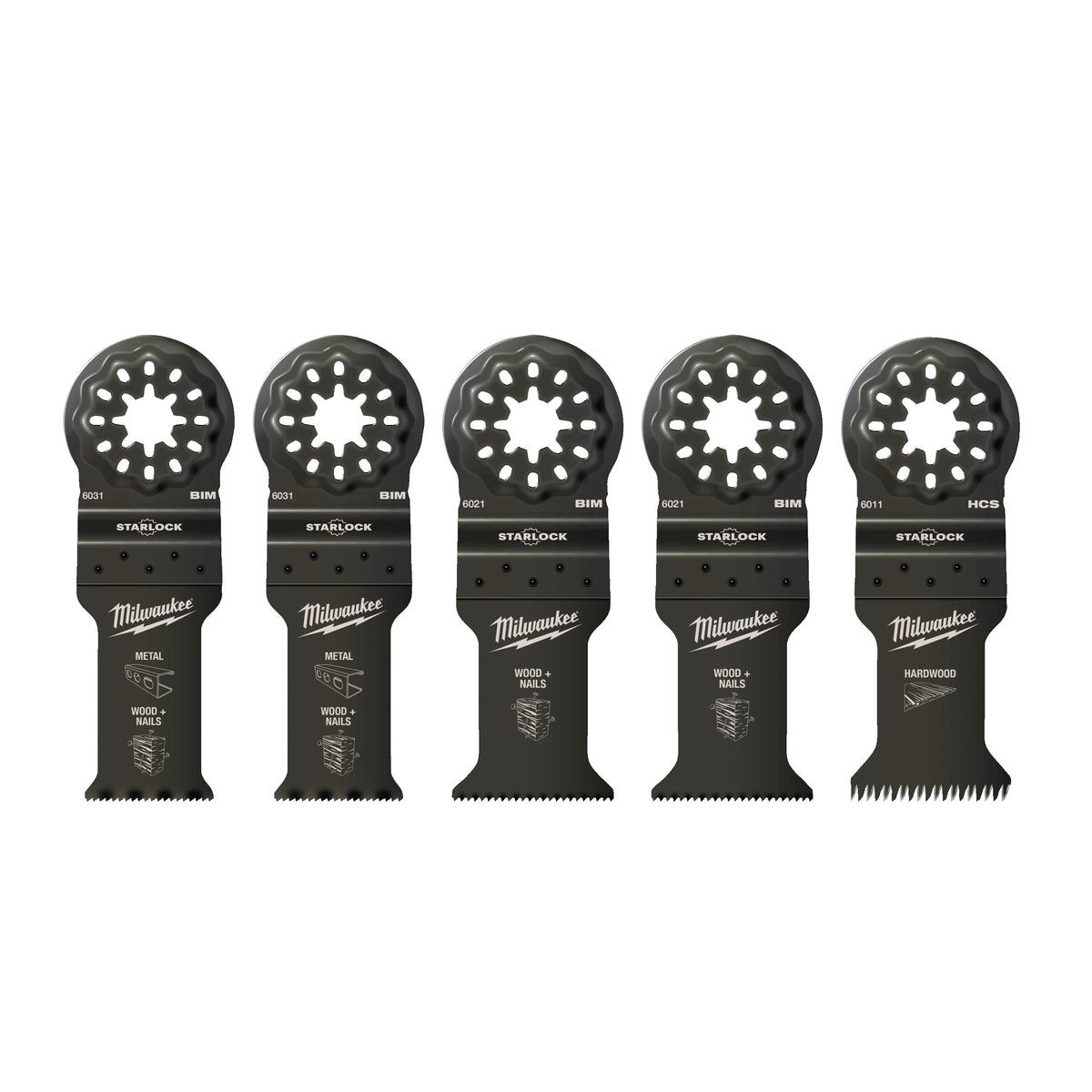 Multitool Zubehör-Set Holz & Metall, 5tlg.