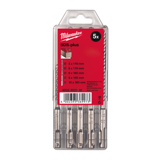 Hammerbohrer SDS-plus MX4 Set 5tlg.
