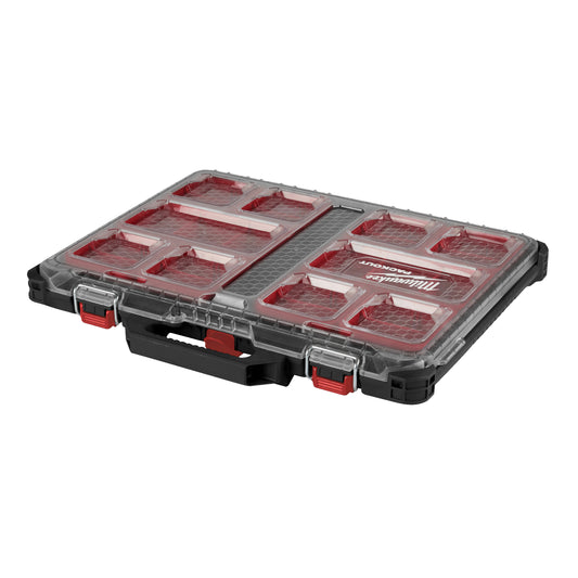 Milwaukee PACKOUT™ Organiser Slim, inkl. Sortierboxen