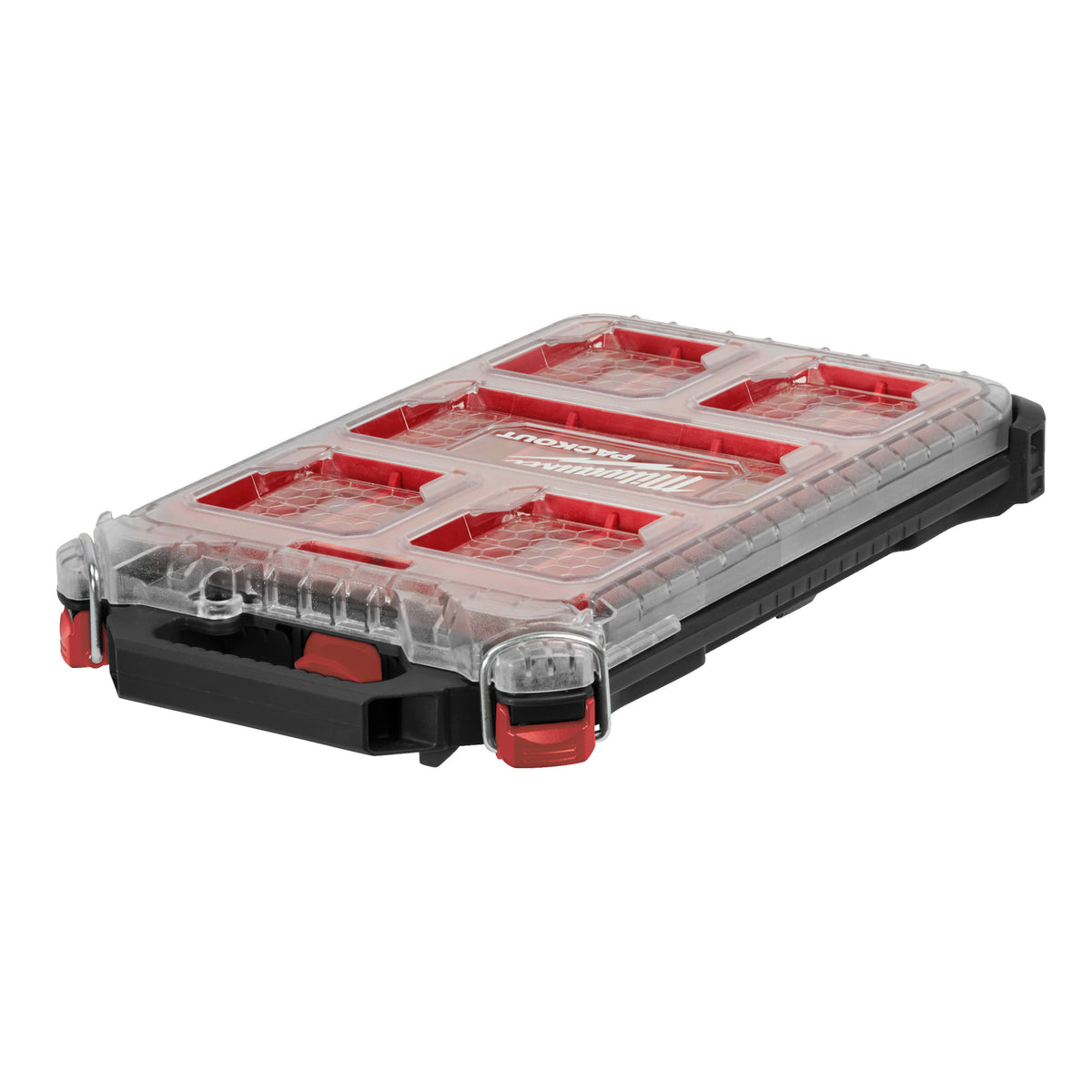 Milwaukee PACKOUT™ Organiser Slim Compact, inkl. Sortierboxen