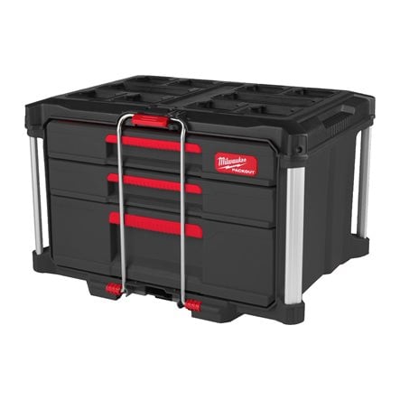 Milwaukee PACKOUT™ Koffer mit 2+1 Schubladen – Ansicht 2