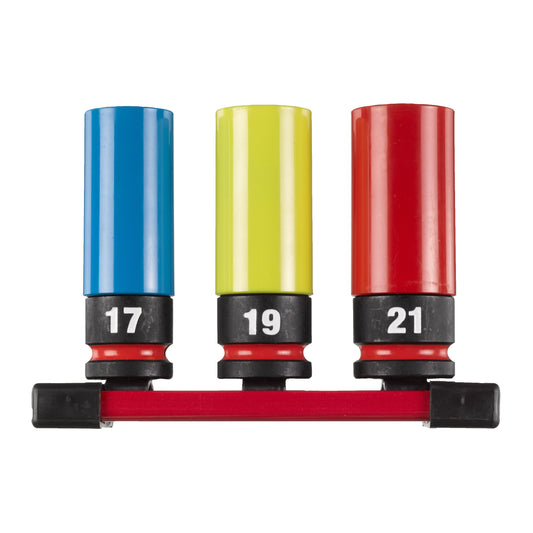 SHOCKWAVE Schlagnuss-Set 1/2" 3tlg. (17, 19, 21mm)