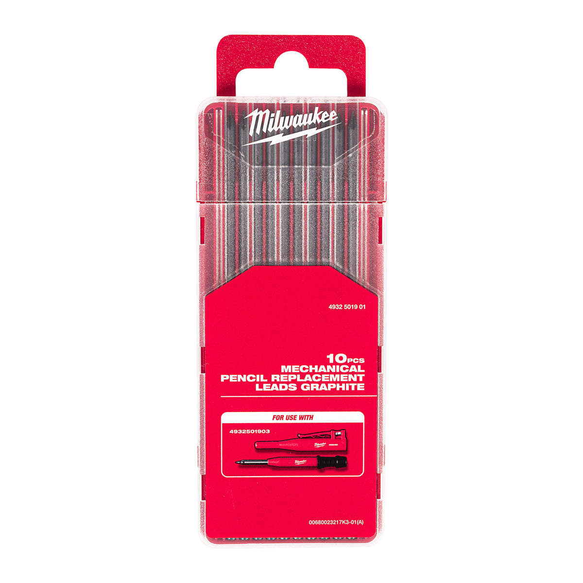 Minen für Tiefloch-Baumarker graphit, 10 St. in Nachfüllbox