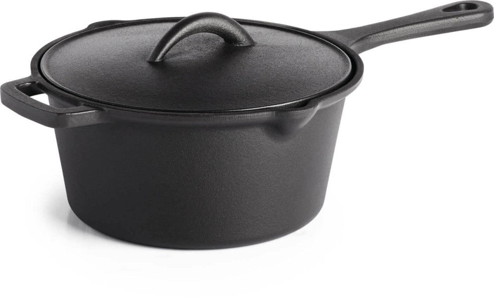 Napoleon® Emaillierter Gusseisen-Kochtopf mit Deckel, Ø 19 cm, 2 Liter