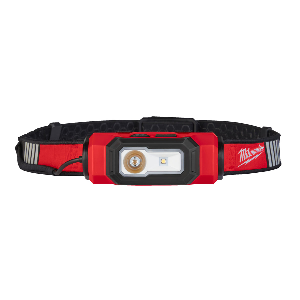 Milwaukee USB-Akku-Stirnlampe L4HL-VIS-301 (600 Lumen, Sicherheitslicht)