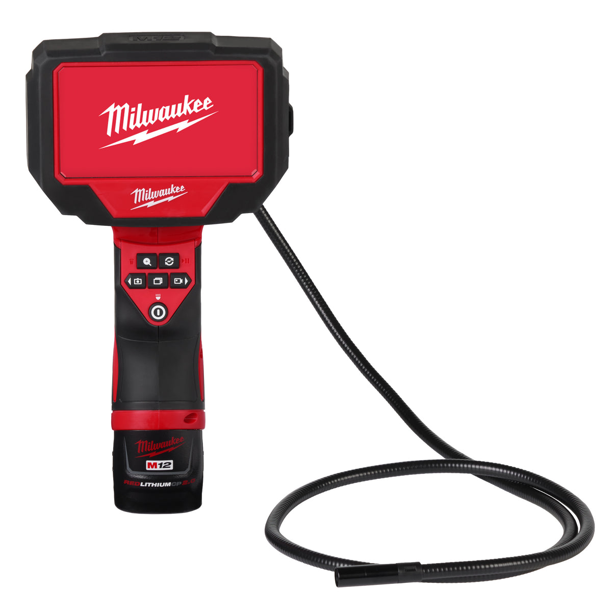 Milwaukee M12™ Akku-Inspektionskamera M12360IC12-201C (720p, IP67)