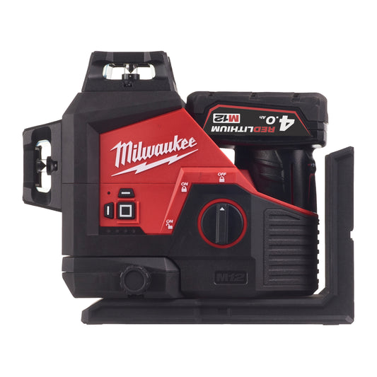 Akku-Kreuzlinienlaser 3x360° M12 3PL-401C