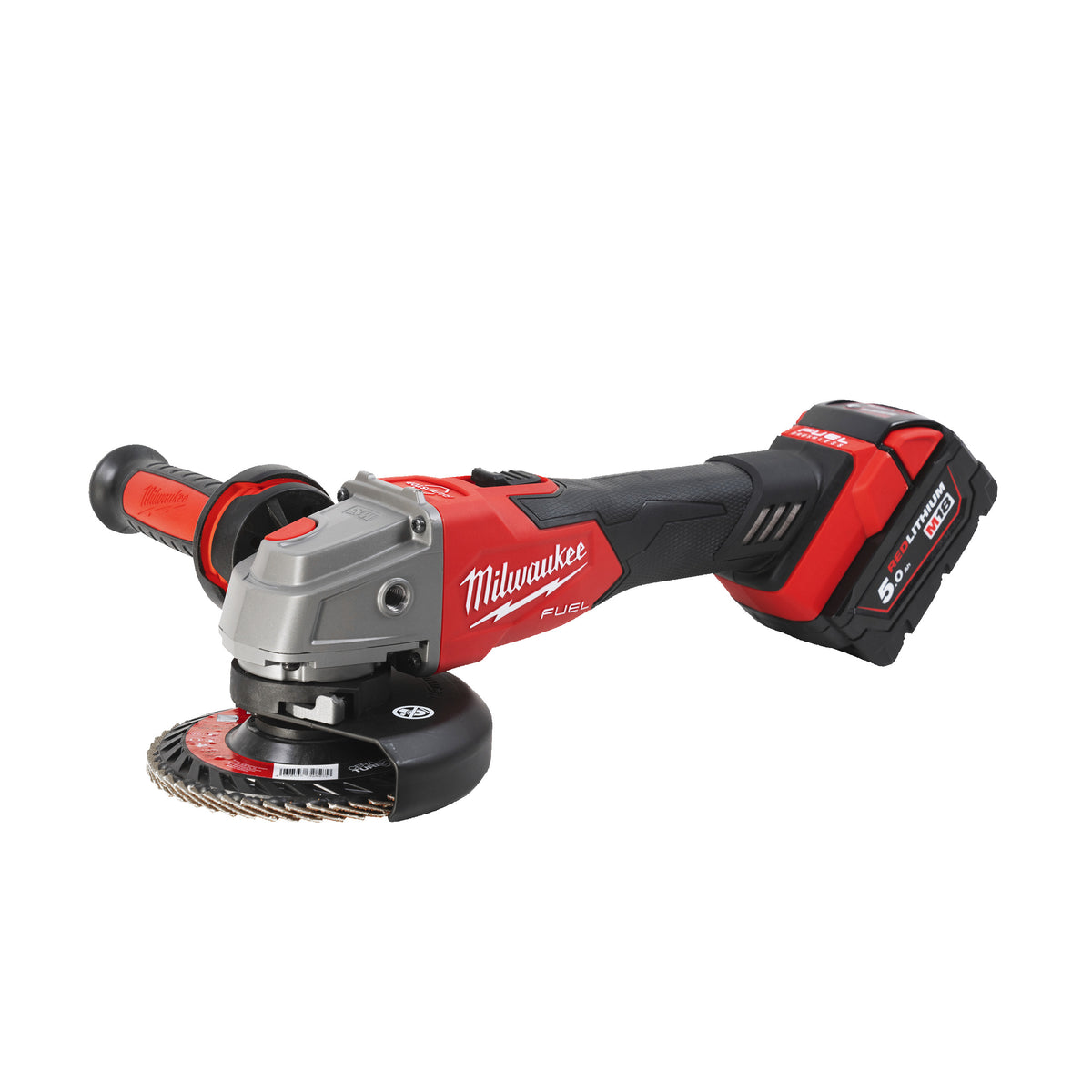 Milwaukee M18 FUEL™ Akku-Winkelschleifer mit Bremse M18FSAG125XB-502X